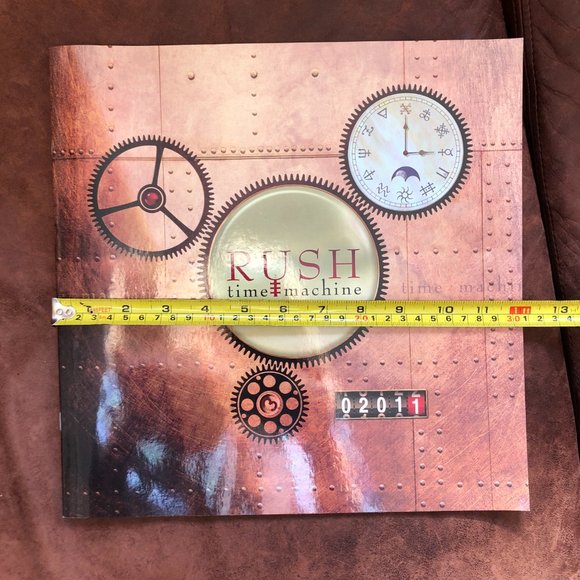 RUSH band 2011 Time Machine World Tour Concert Program - Picture 5 of 5